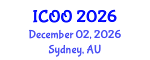 International Conference on Ophthalmology and Optometry (ICOO) December 02, 2026 - Sydney, Australia International Conference on Ophthalmology and Optometry (ICOO) December 02, 2026 - Sydney, Australia