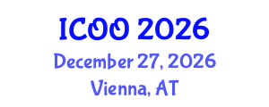 International Conference on Ophthalmology and Optometry (ICOO) December 27, 2026 - Vienna, Austria International Conference on Ophthalmology and Optometry (ICOO) December 27, 2026 - Vienna, Austria