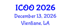 International Conference on Ophthalmology and Optometry (ICOO) December 13, 2026 - Vientiane, Laos International Conference on Ophthalmology and Optometry (ICOO) December 13, 2026 - Vientiane, Laos