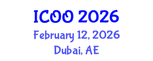 International Conference on Ophthalmology and Optometry (ICOO) February 12, 2026 - Dubai, United Arab Emirates International Conference on Ophthalmology and Optometry (ICOO) February 12, 2026 - Dubai, United Arab Emirates