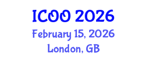 International Conference on Ophthalmology and Optometry (ICOO) February 15, 2026 - London, United Kingdom