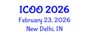 International Conference on Ophthalmology and Optometry (ICOO) February 23, 2026 - New Delhi, India International Conference on Ophthalmology and Optometry (ICOO) February 23, 2026 - New Delhi, India