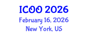 International Conference on Ophthalmology and Optometry (ICOO) February 16, 2026 - New York, United States International Conference on Ophthalmology and Optometry (ICOO) February 16, 2026 - New York, United States