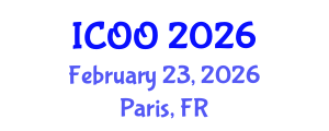 International Conference on Ophthalmology and Optometry (ICOO) February 23, 2026 - Paris, France International Conference on Ophthalmology and Optometry (ICOO) February 23, 2026 - Paris, France