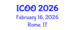 International Conference on Ophthalmology and Optometry (ICOO) February 16, 2026 - Rome, Italy International Conference on Ophthalmology and Optometry (ICOO) February 16, 2026 - Rome, Italy