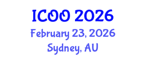 International Conference on Ophthalmology and Optometry (ICOO) February 23, 2026 - Sydney, Australia International Conference on Ophthalmology and Optometry (ICOO) February 23, 2026 - Sydney, Australia