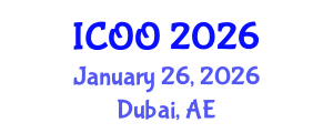 International Conference on Ophthalmology and Optometry (ICOO) January 26, 2026 - Dubai, United Arab Emirates International Conference on Ophthalmology and Optometry (ICOO) January 26, 2026 - Dubai, United Arab Emirates