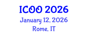 International Conference on Ophthalmology and Optometry (ICOO) January 12, 2026 - Rome, Italy International Conference on Ophthalmology and Optometry (ICOO) January 12, 2026 - Rome, Italy