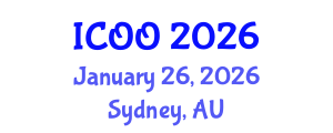 International Conference on Ophthalmology and Optometry (ICOO) January 26, 2026 - Sydney, Australia International Conference on Ophthalmology and Optometry (ICOO) January 26, 2026 - Sydney, Australia