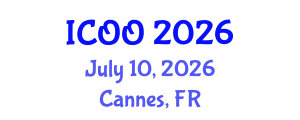 International Conference on Ophthalmology and Optometry (ICOO) July 10, 2026 - Cannes, France International Conference on Ophthalmology and Optometry (ICOO) July 10, 2026 - Cannes, France