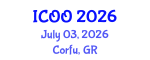 International Conference on Ophthalmology and Optometry (ICOO) July 03, 2026 - Corfu, Greece International Conference on Ophthalmology and Optometry (ICOO) July 03, 2026 - Corfu, Greece