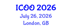 International Conference on Ophthalmology and Optometry (ICOO) July 26, 2026 - London, United Kingdom International Conference on Ophthalmology and Optometry (ICOO) July 26, 2026 - London, United Kingdom