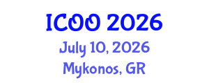International Conference on Ophthalmology and Optometry (ICOO) July 10, 2026 - Mykonos, Greece International Conference on Ophthalmology and Optometry (ICOO) July 10, 2026 - Mykonos, Greece