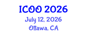 International Conference on Ophthalmology and Optometry (ICOO) July 12, 2026 - Ottawa, Canada International Conference on Ophthalmology and Optometry (ICOO) July 12, 2026 - Ottawa, Canada