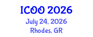 International Conference on Ophthalmology and Optometry (ICOO) July 24, 2026 - Rhodes, Greece International Conference on Ophthalmology and Optometry (ICOO) July 24, 2026 - Rhodes, Greece