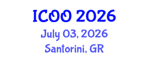 International Conference on Ophthalmology and Optometry (ICOO) July 03, 2026 - Santorini, Greece International Conference on Ophthalmology and Optometry (ICOO) July 03, 2026 - Santorini, Greece