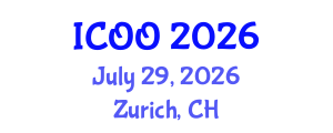 International Conference on Ophthalmology and Optometry (ICOO) July 29, 2026 - Zurich, Switzerland International Conference on Ophthalmology and Optometry (ICOO) July 29, 2026 - Zurich, Switzerland