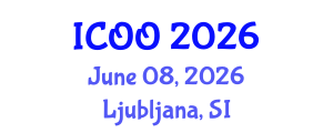International Conference on Ophthalmology and Optometry (ICOO) June 08, 2026 - Ljubljana, Slovenia International Conference on Ophthalmology and Optometry (ICOO) June 08, 2026 - Ljubljana, Slovenia