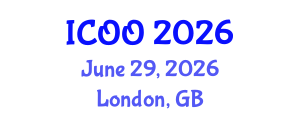 International Conference on Ophthalmology and Optometry (ICOO) June 29, 2026 - London, United Kingdom International Conference on Ophthalmology and Optometry (ICOO) June 29, 2026 - London, United Kingdom