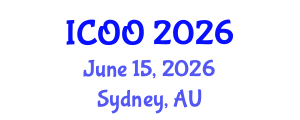International Conference on Ophthalmology and Optometry (ICOO) June 15, 2026 - Sydney, Australia International Conference on Ophthalmology and Optometry (ICOO) June 15, 2026 - Sydney, Australia