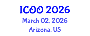 International Conference on Ophthalmology and Optometry (ICOO) March 02, 2026 - Arizona, United States International Conference on Ophthalmology and Optometry (ICOO) March 02, 2026 - Arizona, United States