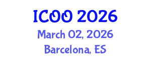 International Conference on Ophthalmology and Optometry (ICOO) March 02, 2026 - Barcelona, Spain International Conference on Ophthalmology and Optometry (ICOO) March 02, 2026 - Barcelona, Spain