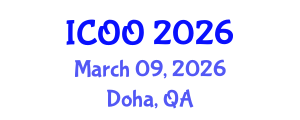 International Conference on Ophthalmology and Optometry (ICOO) March 09, 2026 - Doha, Qatar International Conference on Ophthalmology and Optometry (ICOO) March 09, 2026 - Doha, Qatar