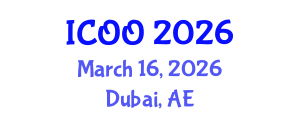 International Conference on Ophthalmology and Optometry (ICOO) March 16, 2026 - Dubai, United Arab Emirates International Conference on Ophthalmology and Optometry (ICOO) March 16, 2026 - Dubai, United Arab Emirates