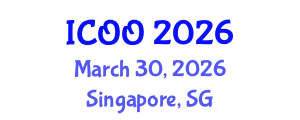 International Conference on Ophthalmology and Optometry (ICOO) March 30, 2026 - Singapore, Singapore International Conference on Ophthalmology and Optometry (ICOO) March 30, 2026 - Singapore, Singapore