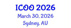 International Conference on Ophthalmology and Optometry (ICOO) March 30, 2026 - Sydney, Australia International Conference on Ophthalmology and Optometry (ICOO) March 30, 2026 - Sydney, Australia