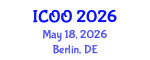 International Conference on Ophthalmology and Optometry (ICOO) May 18, 2026 - Berlin, Germany International Conference on Ophthalmology and Optometry (ICOO) May 18, 2026 - Berlin, Germany