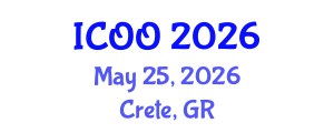 International Conference on Ophthalmology and Optometry (ICOO) May 25, 2026 - Crete, Greece International Conference on Ophthalmology and Optometry (ICOO) May 25, 2026 - Crete, Greece