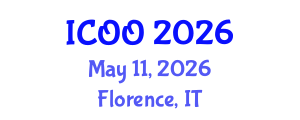 International Conference on Ophthalmology and Optometry (ICOO) May 11, 2026 - Florence, Italy International Conference on Ophthalmology and Optometry (ICOO) May 11, 2026 - Florence, Italy