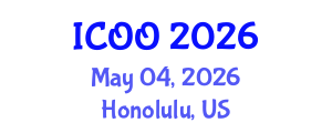 International Conference on Ophthalmology and Optometry (ICOO) May 04, 2026 - Honolulu, United States International Conference on Ophthalmology and Optometry (ICOO) May 04, 2026 - Honolulu, United States
