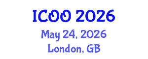 International Conference on Ophthalmology and Optometry (ICOO) May 24, 2026 - London, United Kingdom