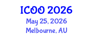 International Conference on Ophthalmology and Optometry (ICOO) May 25, 2026 - Melbourne, Australia International Conference on Ophthalmology and Optometry (ICOO) May 25, 2026 - Melbourne, Australia