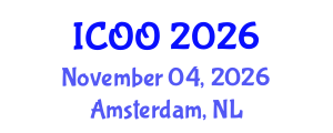International Conference on Ophthalmology and Optometry (ICOO) November 04, 2026 - Amsterdam, Netherlands International Conference on Ophthalmology and Optometry (ICOO) November 04, 2026 - Amsterdam, Netherlands