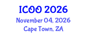 International Conference on Ophthalmology and Optometry (ICOO) November 04, 2026 - Cape Town, South Africa International Conference on Ophthalmology and Optometry (ICOO) November 04, 2026 - Cape Town, South Africa