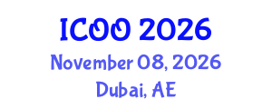 International Conference on Ophthalmology and Optometry (ICOO) November 08, 2026 - Dubai, United Arab Emirates International Conference on Ophthalmology and Optometry (ICOO) November 08, 2026 - Dubai, United Arab Emirates