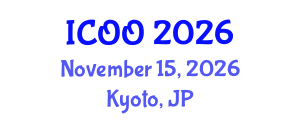 International Conference on Ophthalmology and Optometry (ICOO) November 15, 2026 - Kyoto, Japan International Conference on Ophthalmology and Optometry (ICOO) November 15, 2026 - Kyoto, Japan