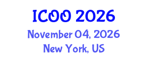 International Conference on Ophthalmology and Optometry (ICOO) November 04, 2026 - New York, United States International Conference on Ophthalmology and Optometry (ICOO) November 04, 2026 - New York, United States