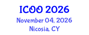 International Conference on Ophthalmology and Optometry (ICOO) November 04, 2026 - Nicosia, Cyprus International Conference on Ophthalmology and Optometry (ICOO) November 04, 2026 - Nicosia, Cyprus