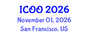 International Conference on Ophthalmology and Optometry (ICOO) November 01, 2026 - San Francisco, United States International Conference on Ophthalmology and Optometry (ICOO) November 01, 2026 - San Francisco, United States