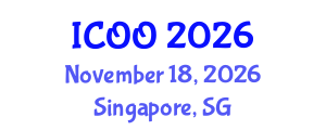 International Conference on Ophthalmology and Optometry (ICOO) November 18, 2026 - Singapore, Singapore International Conference on Ophthalmology and Optometry (ICOO) November 18, 2026 - Singapore, Singapore