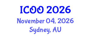 International Conference on Ophthalmology and Optometry (ICOO) November 04, 2026 - Sydney, Australia International Conference on Ophthalmology and Optometry (ICOO) November 04, 2026 - Sydney, Australia