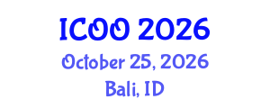 International Conference on Ophthalmology and Optometry (ICOO) October 25, 2026 - Bali, Indonesia