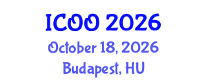 International Conference on Ophthalmology and Optometry (ICOO) October 18, 2026 - Budapest, Hungary International Conference on Ophthalmology and Optometry (ICOO) October 18, 2026 - Budapest, Hungary