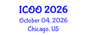 International Conference on Ophthalmology and Optometry (ICOO) October 04, 2026 - Chicago, United States International Conference on Ophthalmology and Optometry (ICOO) October 04, 2026 - Chicago, United States