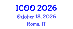 International Conference on Ophthalmology and Optometry (ICOO) October 18, 2026 - Rome, Italy International Conference on Ophthalmology and Optometry (ICOO) October 18, 2026 - Rome, Italy