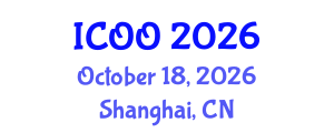 International Conference on Ophthalmology and Optometry (ICOO) October 18, 2026 - Shanghai, China International Conference on Ophthalmology and Optometry (ICOO) October 18, 2026 - Shanghai, China
